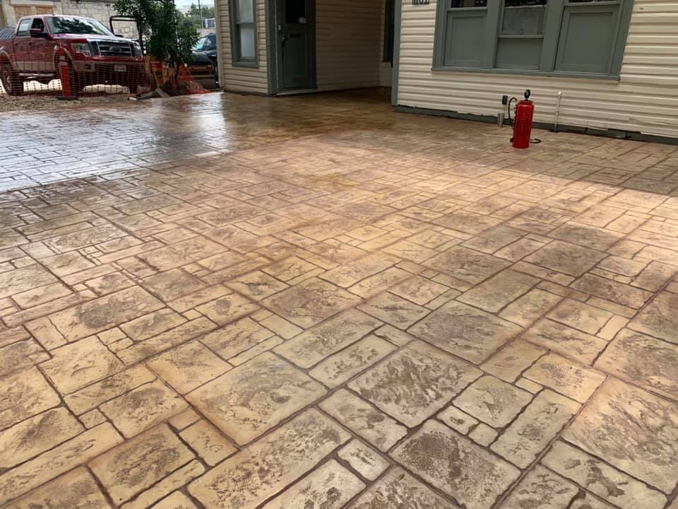 Guillermo’s Restaurant: New Concrete and Seal Coat