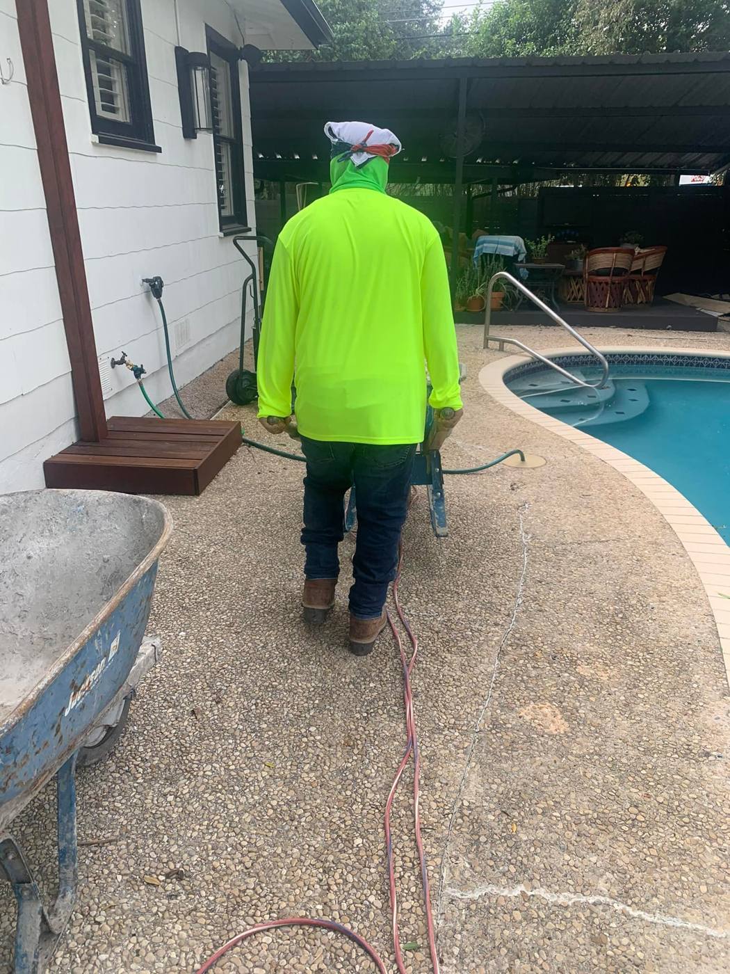Pool Deck Remove and Replace