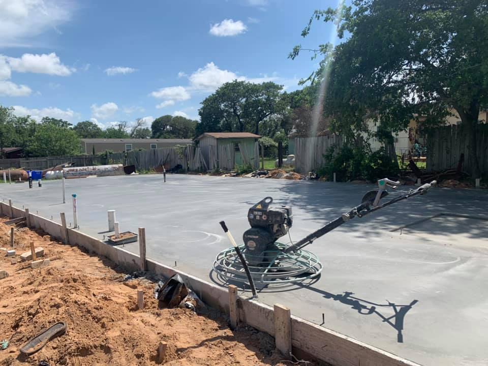 100-Yard Custom Home Foundation