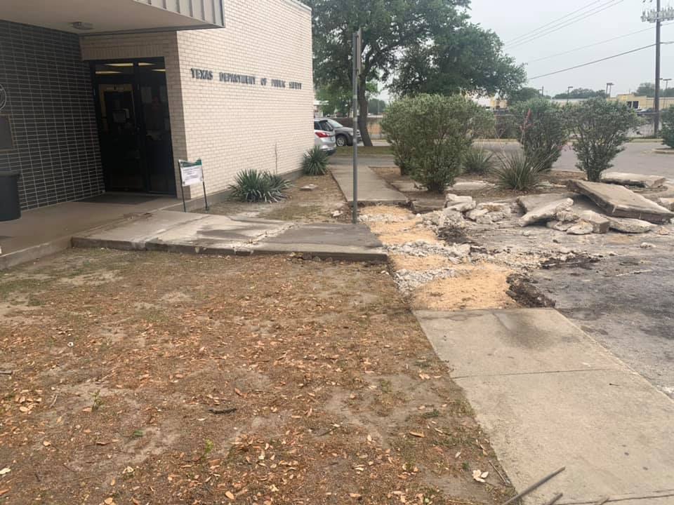 Texas DPS Office, Uvalde: ADA Access and Sidewalks