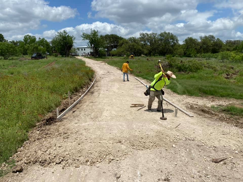 Bulverde: 1,2,3 Concrete project photo 3