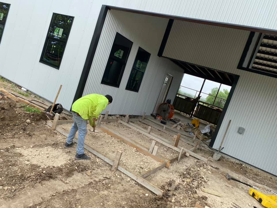 Bulverde: 1,2,3 Concrete project photo 5