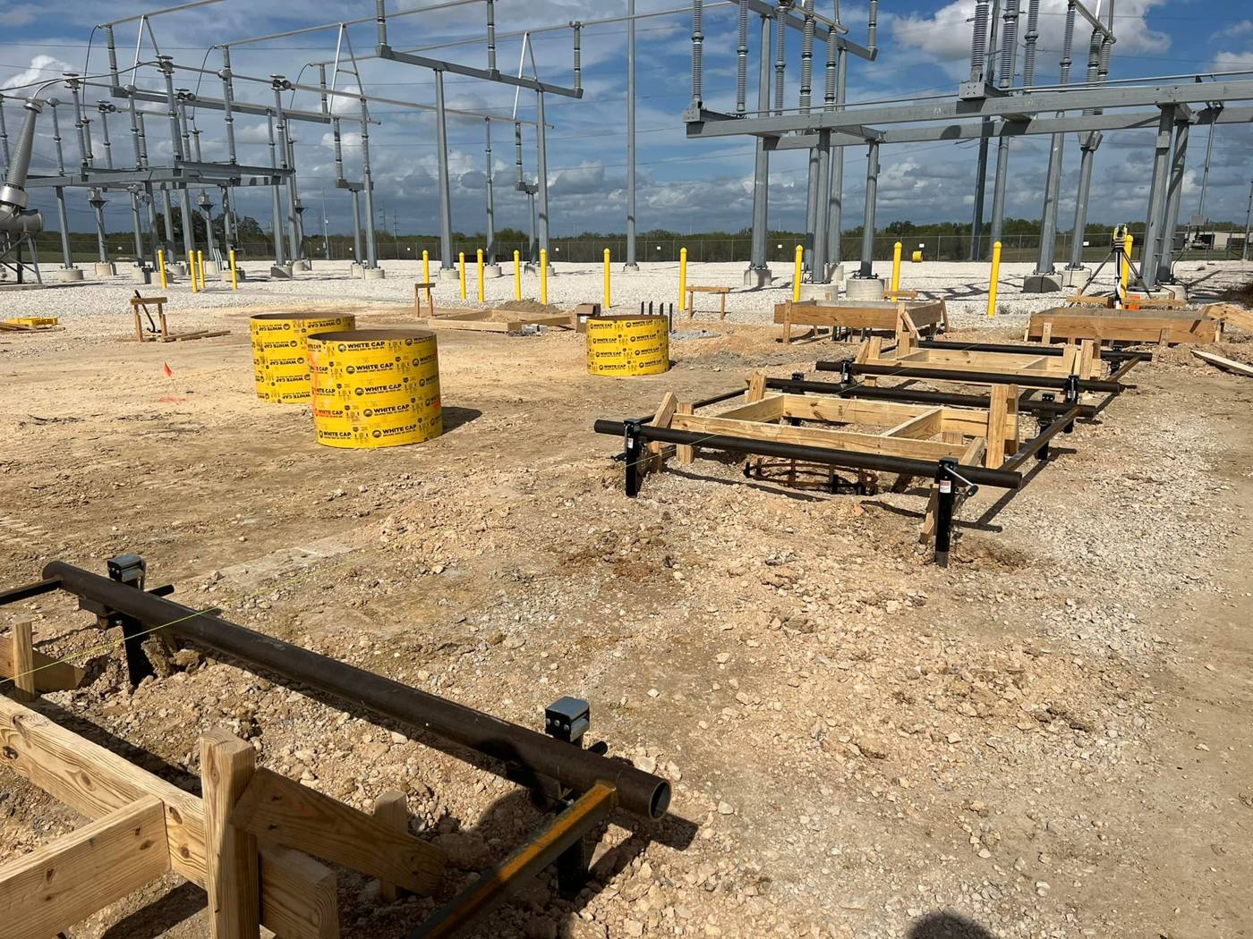 CPS Energy Substation, Seguin: 1,2,3 Concrete project photo 3