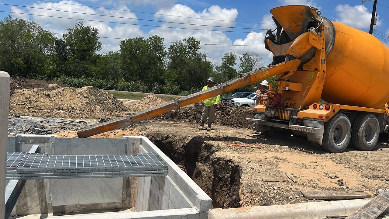CPS Energy Substations: 1,2,3 Concrete project photo 2