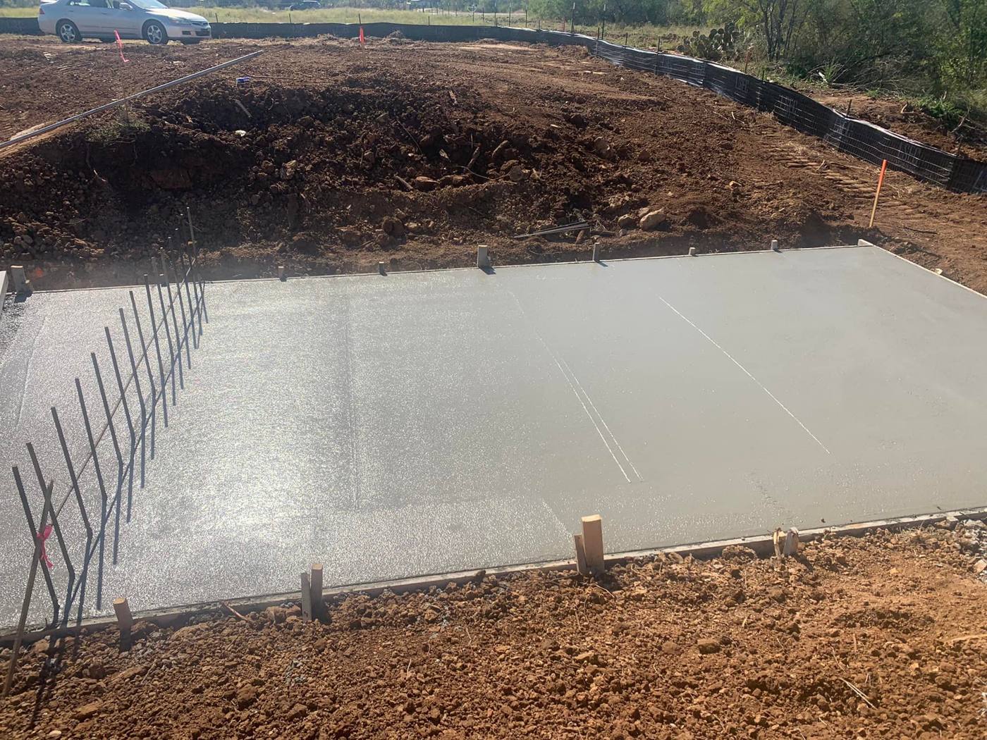Parker Place, La Vernia: 1,2,3 Concrete project photo 6