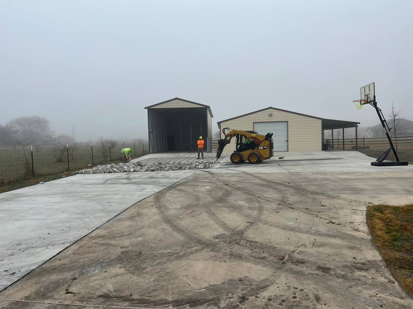 Driveway demolition
