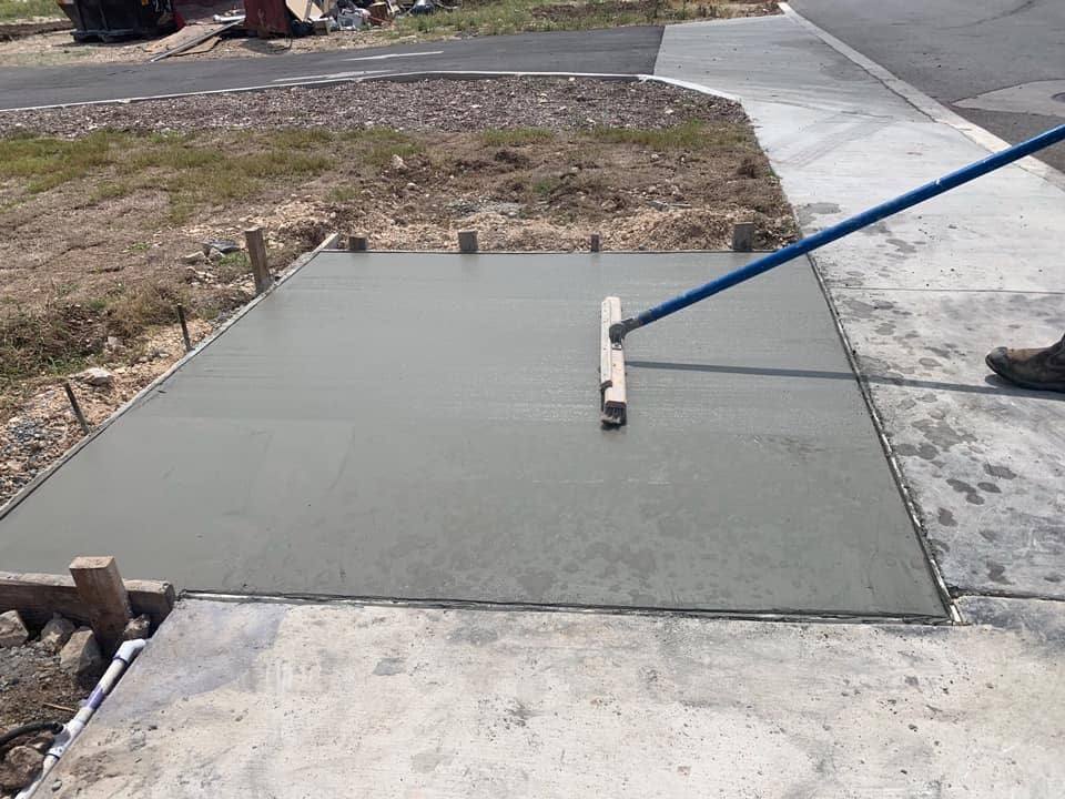 Evans Road Sidewalk Expansion: 1,2,3 Concrete project photo 3