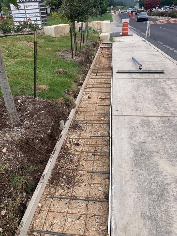 Evans Road Sidewalk Expansion: 1,2,3 Concrete project photo 5
