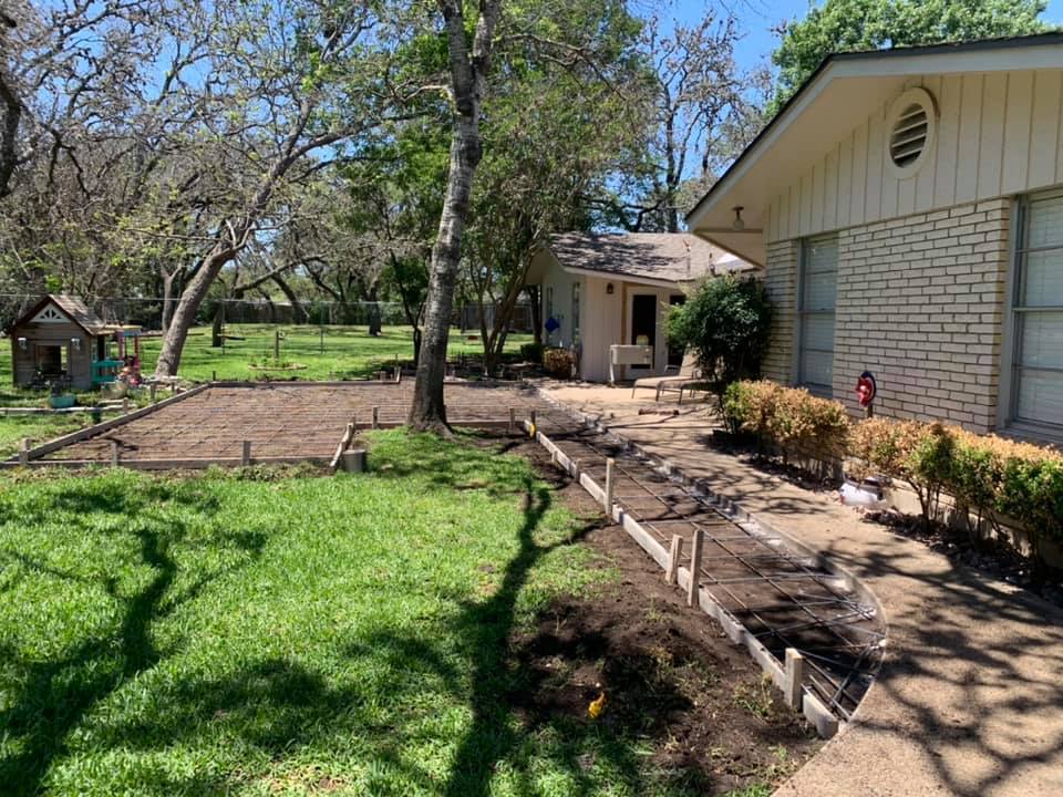 Exposed Aggregate Driveway and Patio: 1,2,3 Concrete project photo 5
