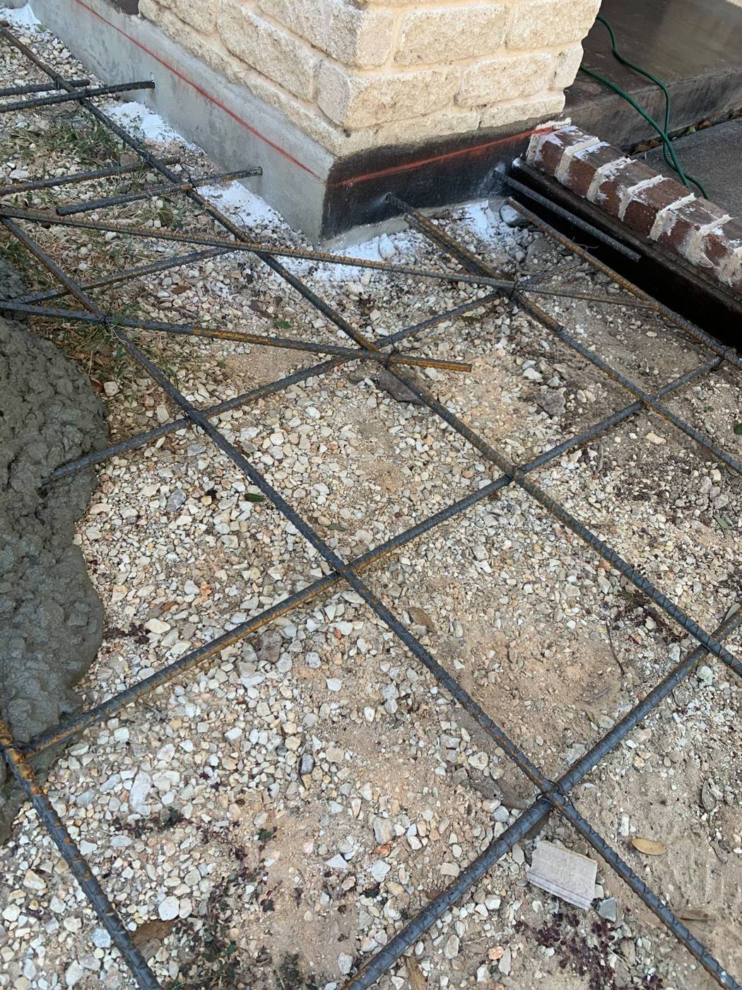 Front Porch Expansion in Stone, Brick and Concrete: 1,2,3 Concrete project photo 4