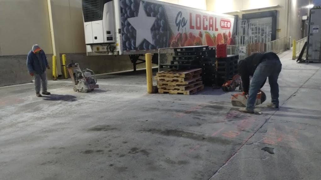 H-E-B Lockhart: 1,2,3 Concrete project photo 2
