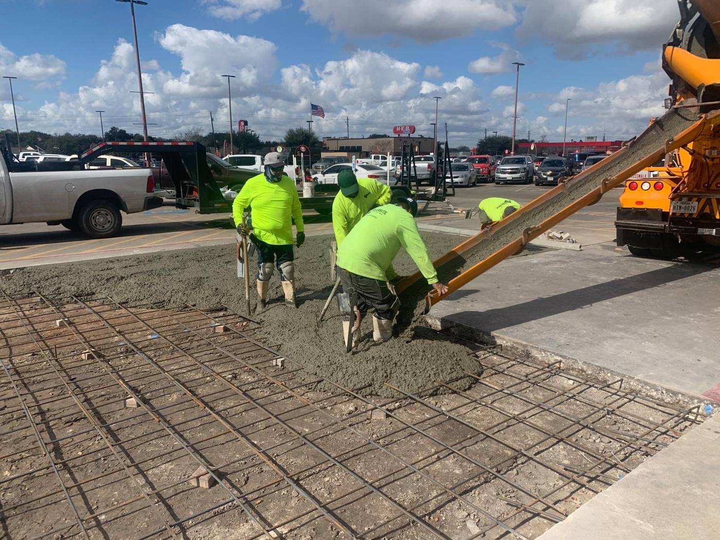H-E-B Plus: 1,2,3 Concrete project photo 5