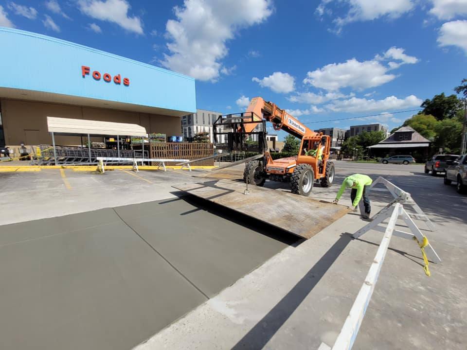 H-E-B San Marcos: 1,2,3 Concrete project photo 3
