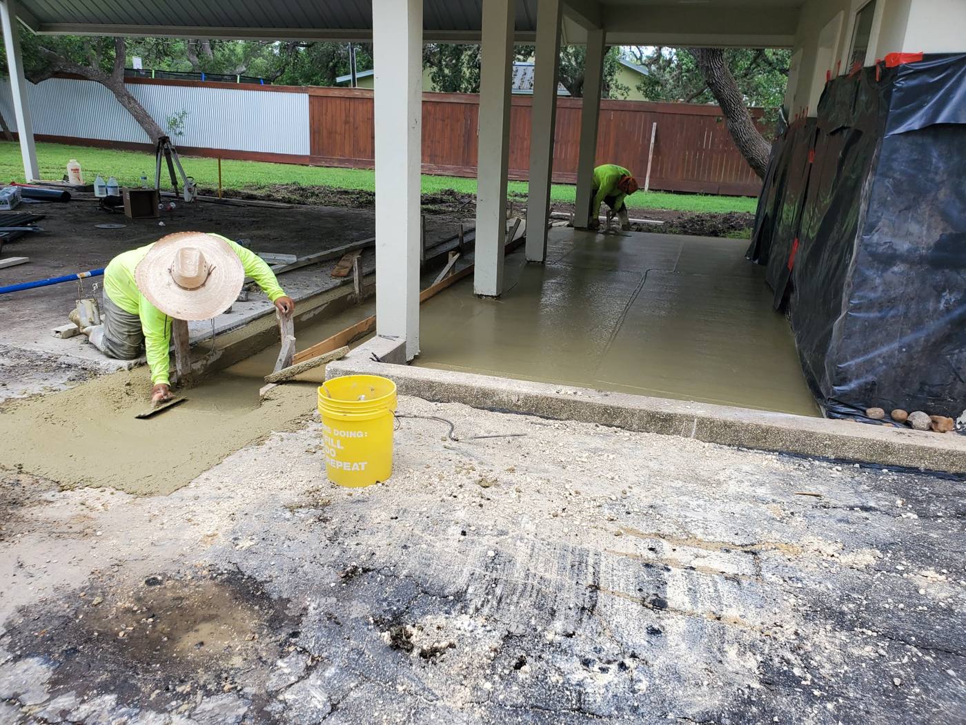 Helotes: 1,2,3 Concrete project photo 4