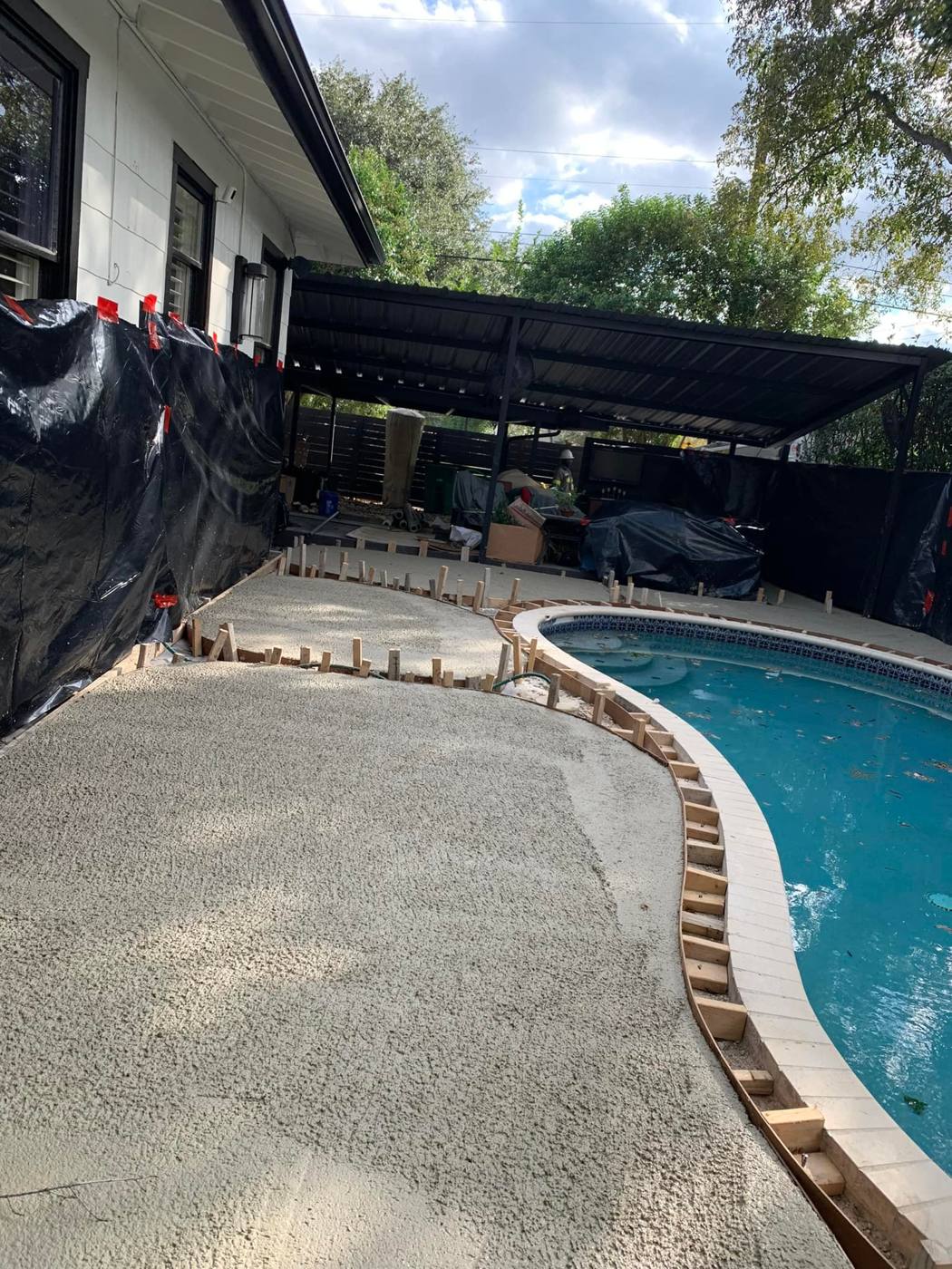Pool Deck Remove and Replace: 1,2,3 Concrete project photo 5