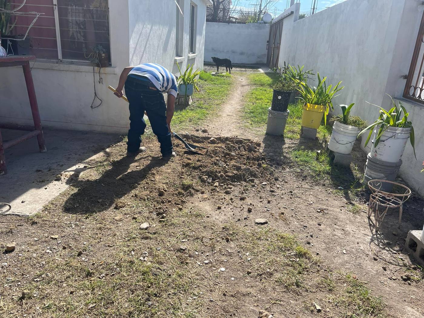 Placing a Salt-Finish Patio Slab: 1,2,3 Concrete project photo 2