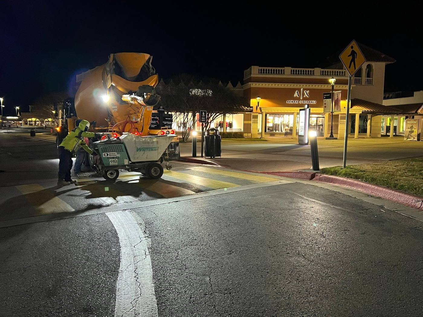 San Marcos Outlets: 1,2,3 Concrete project photo 6