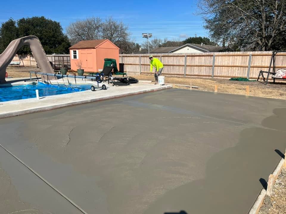 Selma and Floresville: 1,2,3 Concrete project photo 4