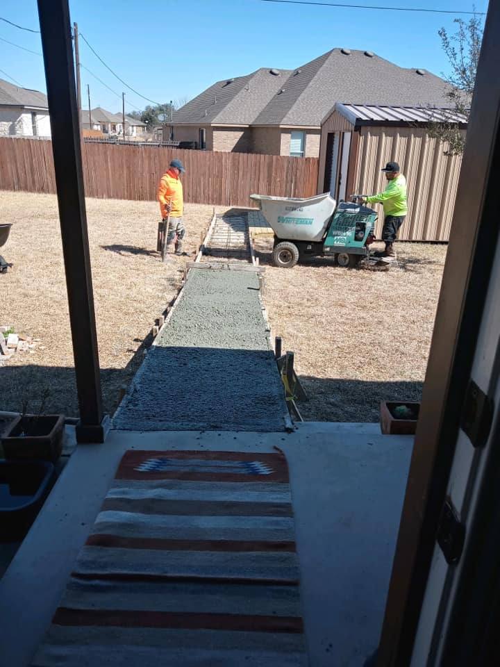Selma and Floresville: 1,2,3 Concrete project photo 6