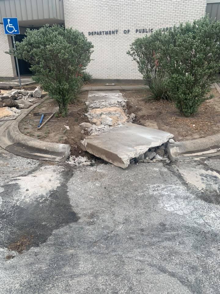 Texas DPS Office, Uvalde: 1,2,3 Concrete project photo 2