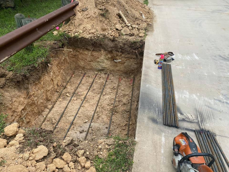Whitewater Camp, Canyon Lake: 1,2,3 Concrete project photo 3